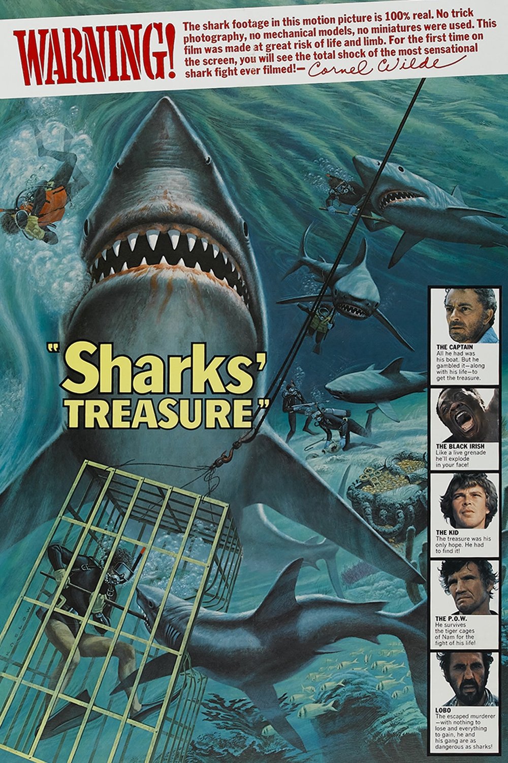 Постер Sharks' Treasure